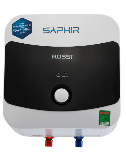 Bình Nước Nóng Gián Tiếp Vuông Rossi Saphir