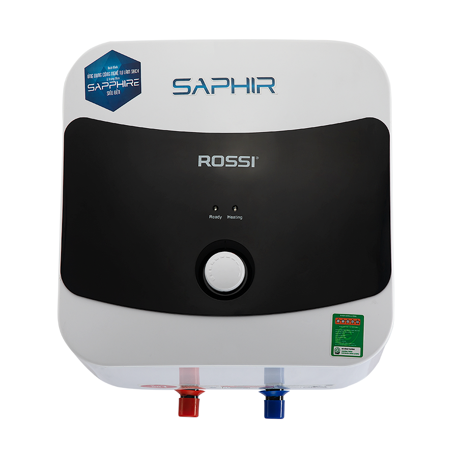 Bình Nước Nóng Gián Tiếp Vuông Rossi Saphir
